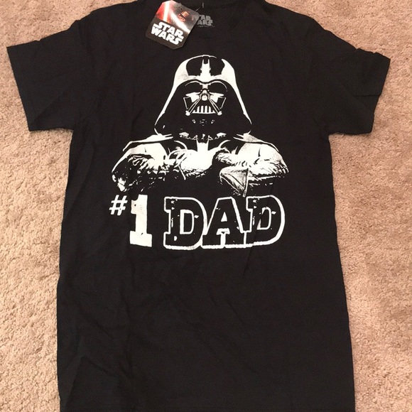 Star Wars Other - Star Wars #1 dad Darth Vader T-shirt small nwt